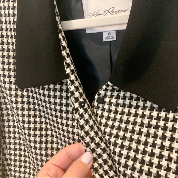Kim Rogers Houndstooth Suit Jacket - Picture 3 of 8